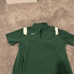 Nike Forest Green Half-Zip Top